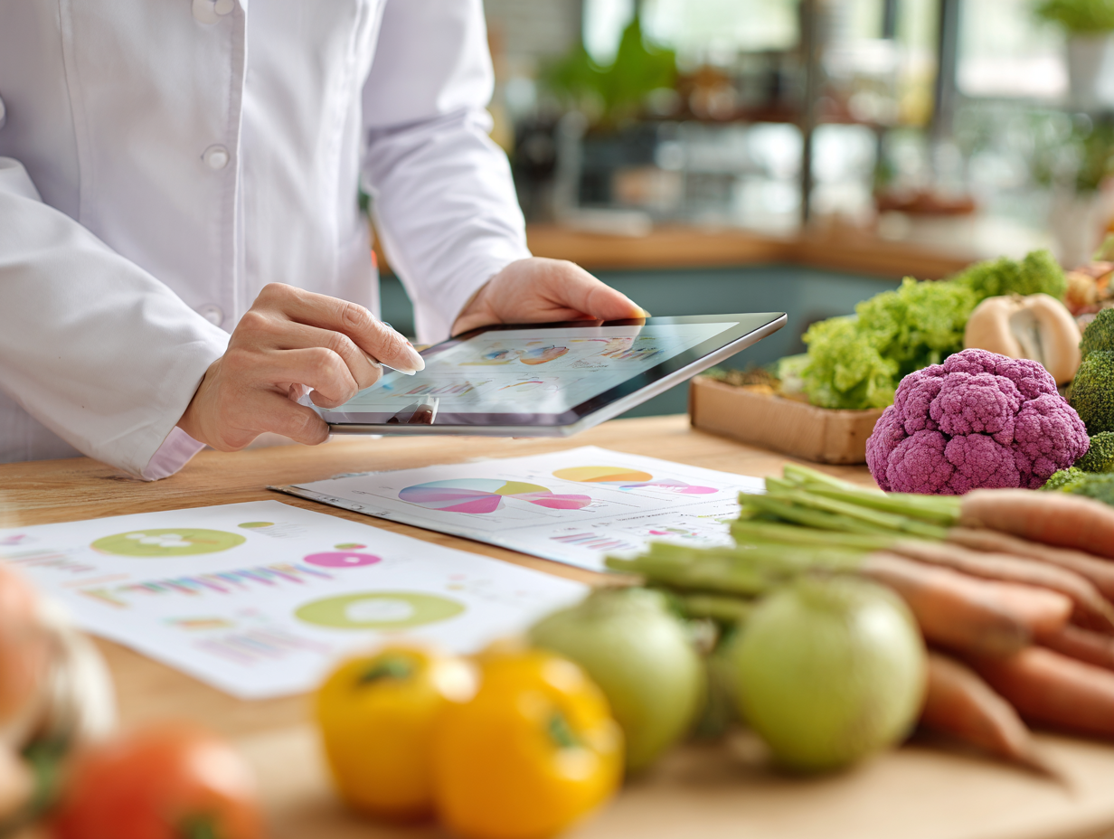 Збалансований сімейний обід з різноманітними стравами